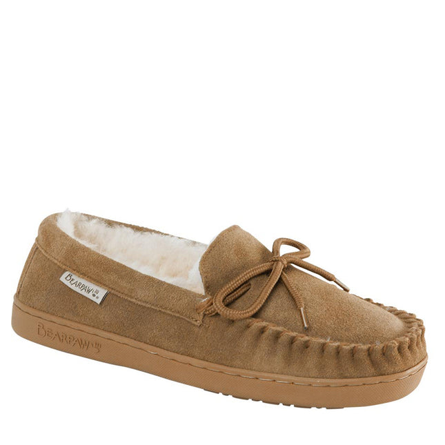 Bearpaw Men's Moc II Slipper - Hickory - Side view