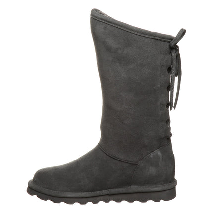 Bearpaw Women's Phylly Boot in Charcoal - side view