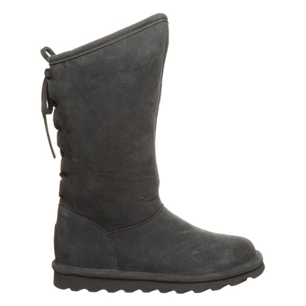 Bearpaw Women's Phylly Boot in Charcoal - angle view
