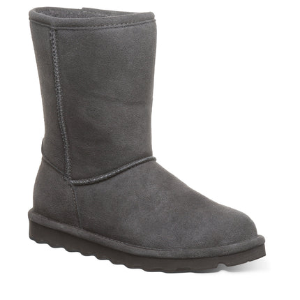 Bearpaw Women's Elle Short Boot - Graphite - front view