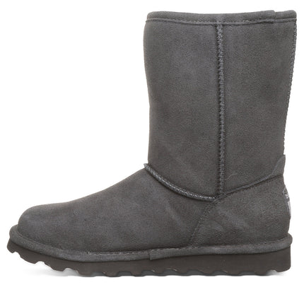 Bearpaw Women's Elle Short Boot - Graphite - side view