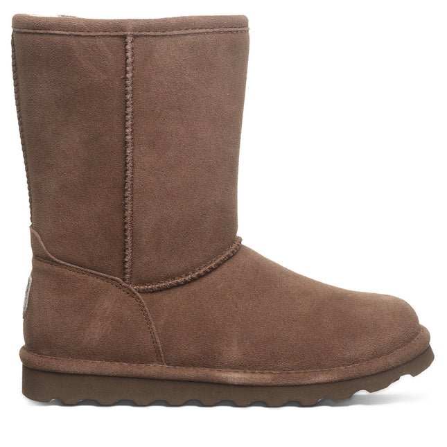 Bearpaw Women's Elle Short Boot - Earth - angle view