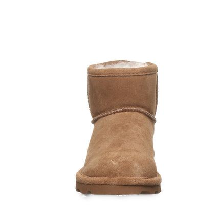 Bearpaw Women's Alyssa Boot - Hickory - detail close-up