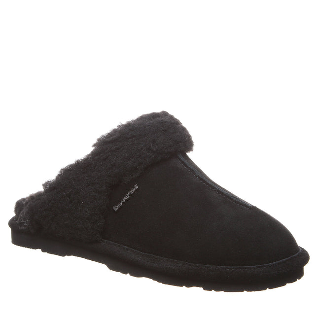 Bearpaw Women's Loketta Slipper - Black - front view