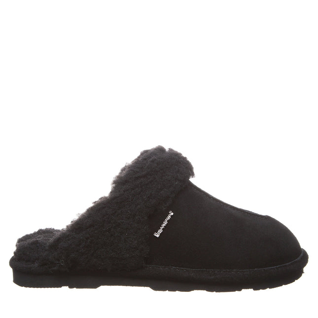 Bearpaw Women's Loketta Slipper - Black - angle view