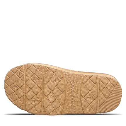 Bearpaw Women's Retro Loki Slipper - Iced Coffee Solid - back view