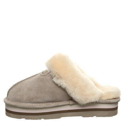 Bearpaw Women's Retro Loki Slipper - Stone - side view