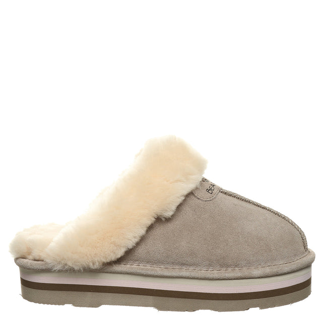 Bearpaw Women's Retro Loki Slipper - Stone - angle view