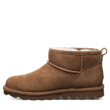 Bearpaw Women's Shorty Boot - Hickory - side view