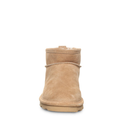 Bearpaw Women's Shorty Boot - Iced Coffee - detail close-up