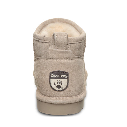 Bearpaw Women's Shorty Boot - Mushroom - outsole view