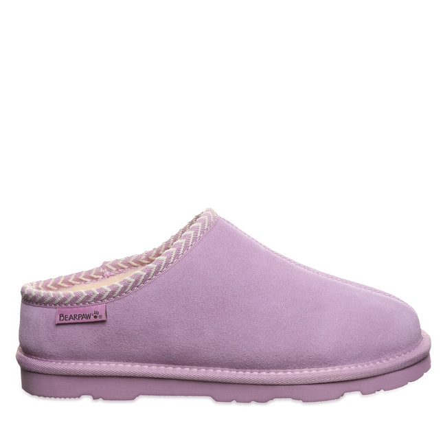 Bearpaw Women's Tabitha Clog - Lavender Mist - angle view