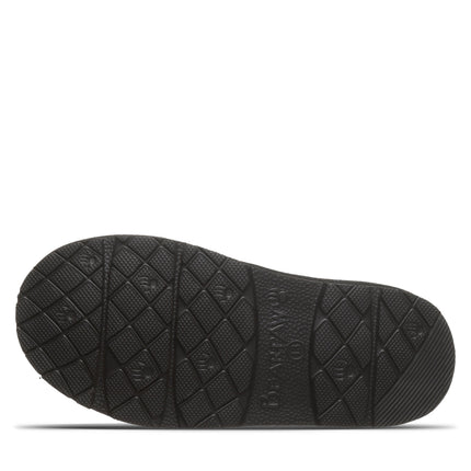 Bearpaw Youth Tabitha Slipper in Black - back view