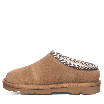 Bearpaw Youth Tabitha Clog - Hickory - side view