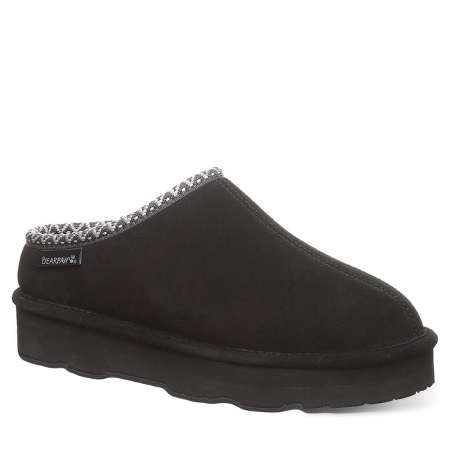Bearpaw Women's Martis Clog - Black/Black - front view