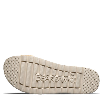 Bearpaw Women's Carina Sandal in Natural - back view