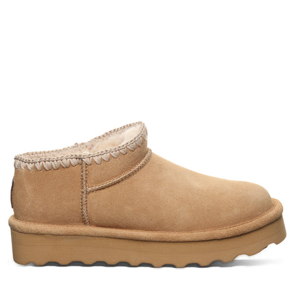 Bearpaw Women's Lyanna Platform Lo Boot in Iced Coffee - angle view
