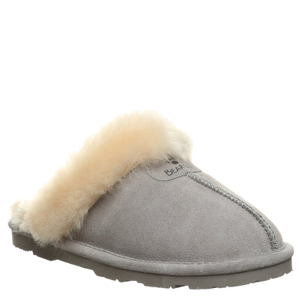 Bearpaw Women's Loki II Slipper - Gray Fog - front view