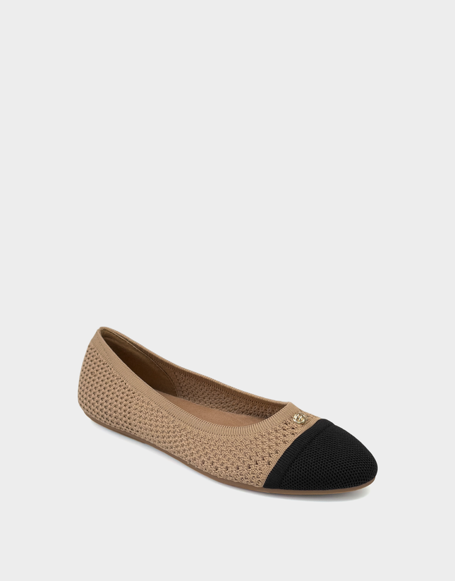 Baies Beige Bisque Noir Tricot