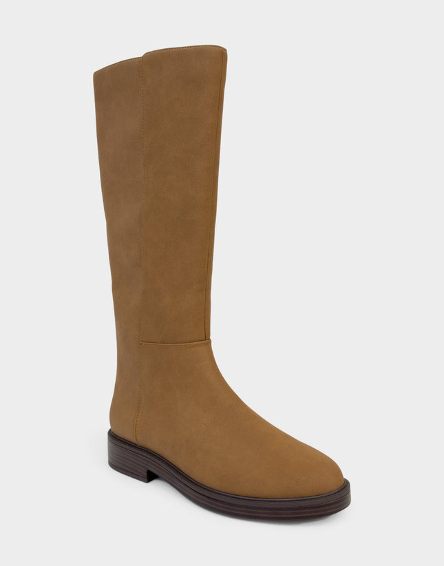 Faux nubuck tan Prue